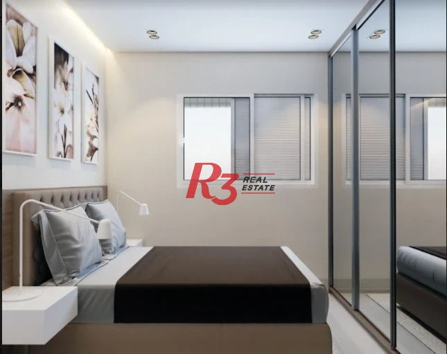 Apartamento com 2 dormitórios à venda, 69 m² por R$ 499.000,00 - Vila Guilhermina - Praia Grande/SP