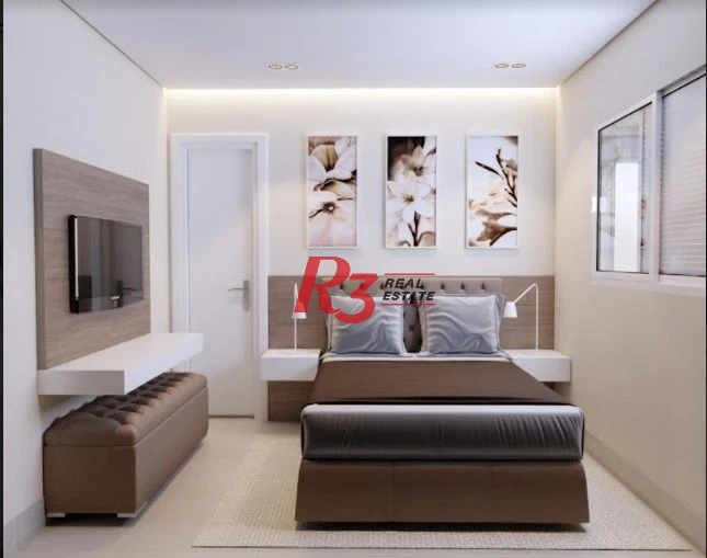 Apartamento com 2 dormitórios à venda, 69 m² por R$ 499.000,00 - Vila Guilhermina - Praia Grande/SP