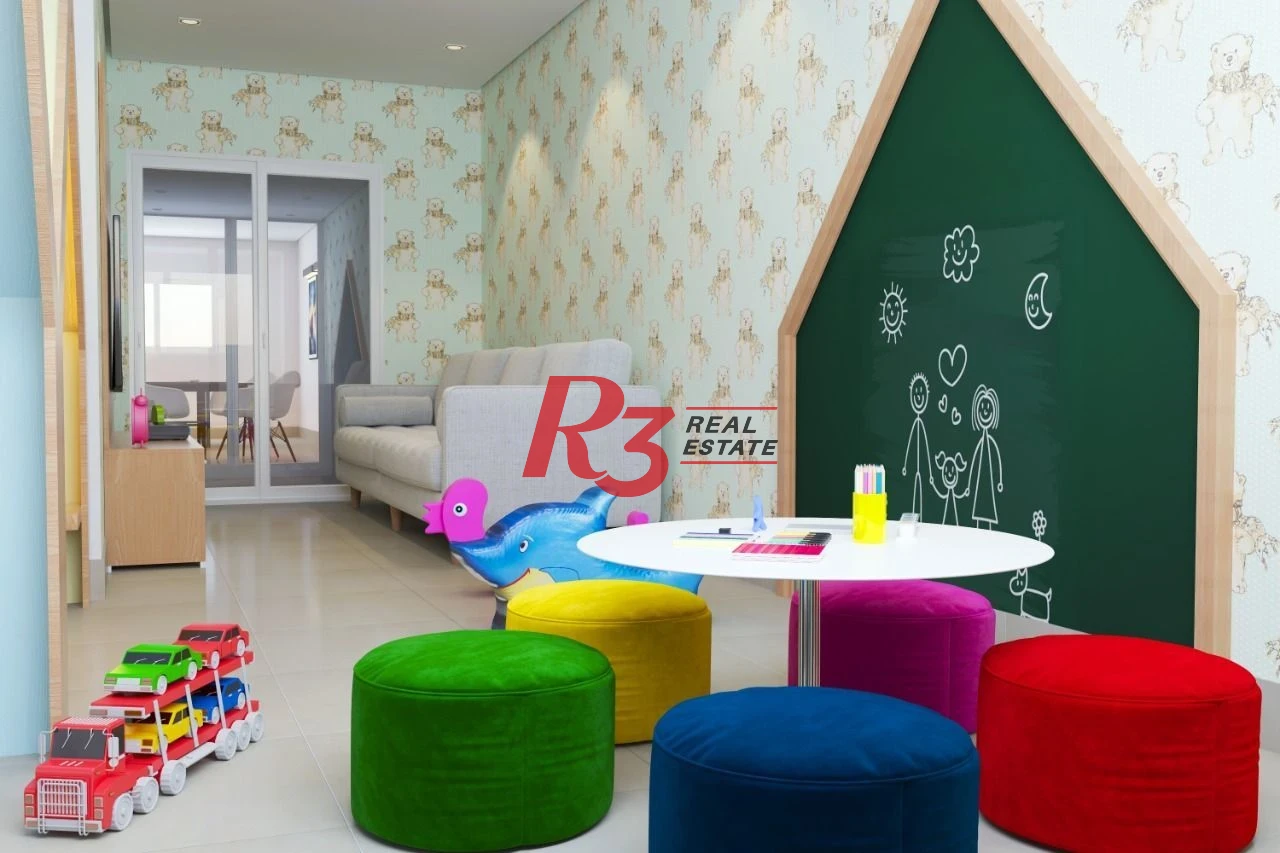 Apartamento com 2 dormitórios à venda, 69 m² por R$ 499.000,00 - Vila Guilhermina - Praia Grande/SP