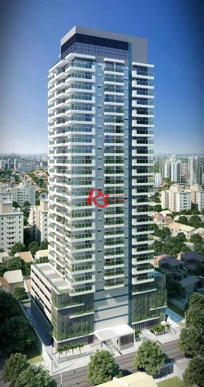 Apartamento para alugar, 53 m² por R$ 4.600,00/mês - Ponta da Praia - Santos/SP