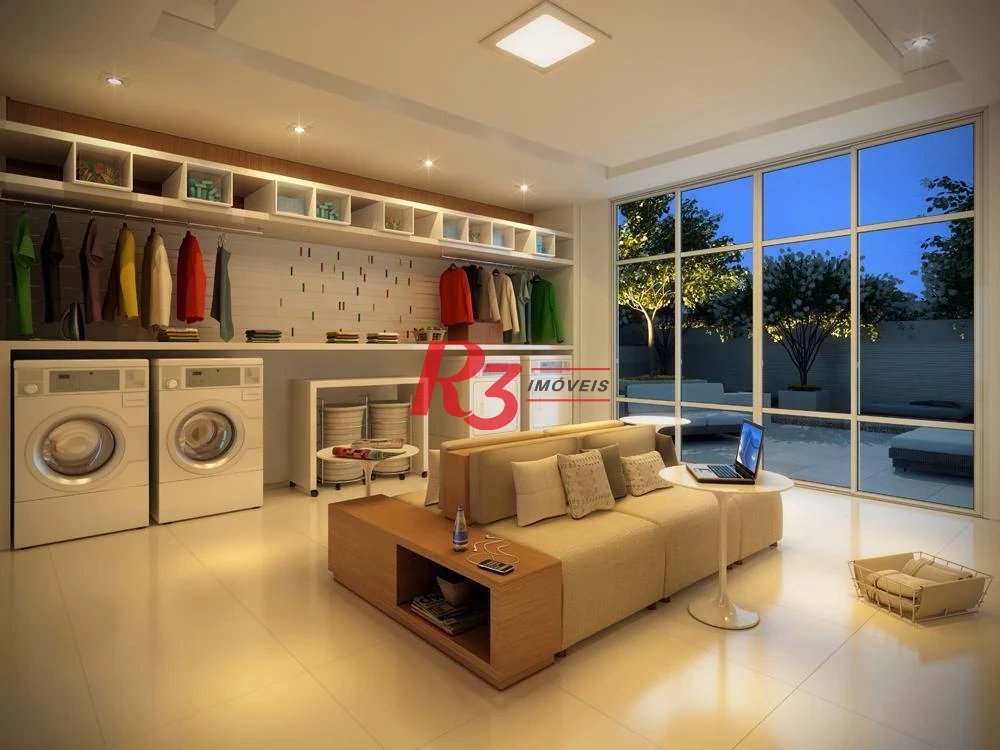 Apartamento para alugar, 53 m² por R$ 4.600,00/mês - Ponta da Praia - Santos/SP