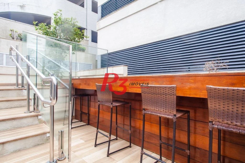 Apartamento para alugar, 53 m² por R$ 4.600,00/mês - Ponta da Praia - Santos/SP