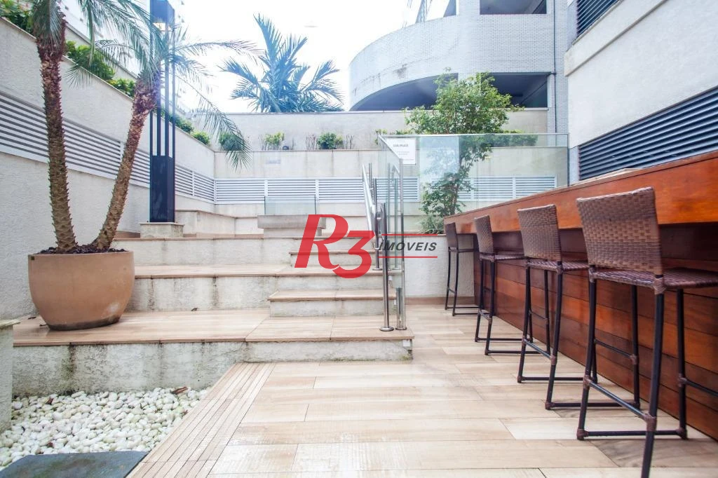 Apartamento para alugar, 53 m² por R$ 4.600,00/mês - Ponta da Praia - Santos/SP