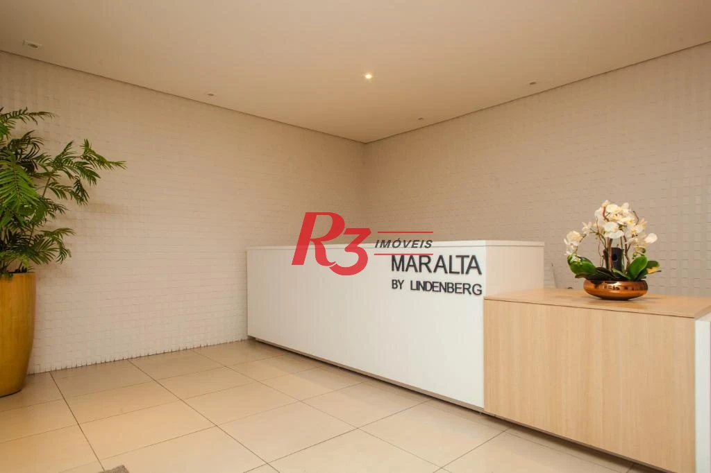 Apartamento para alugar, 53 m² por R$ 4.600,00/mês - Ponta da Praia - Santos/SP