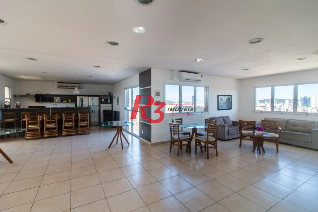 Apartamento com 2 dormitórios à venda, 64 m² por R$ 540.000,00 - Estuário - Santos/SP