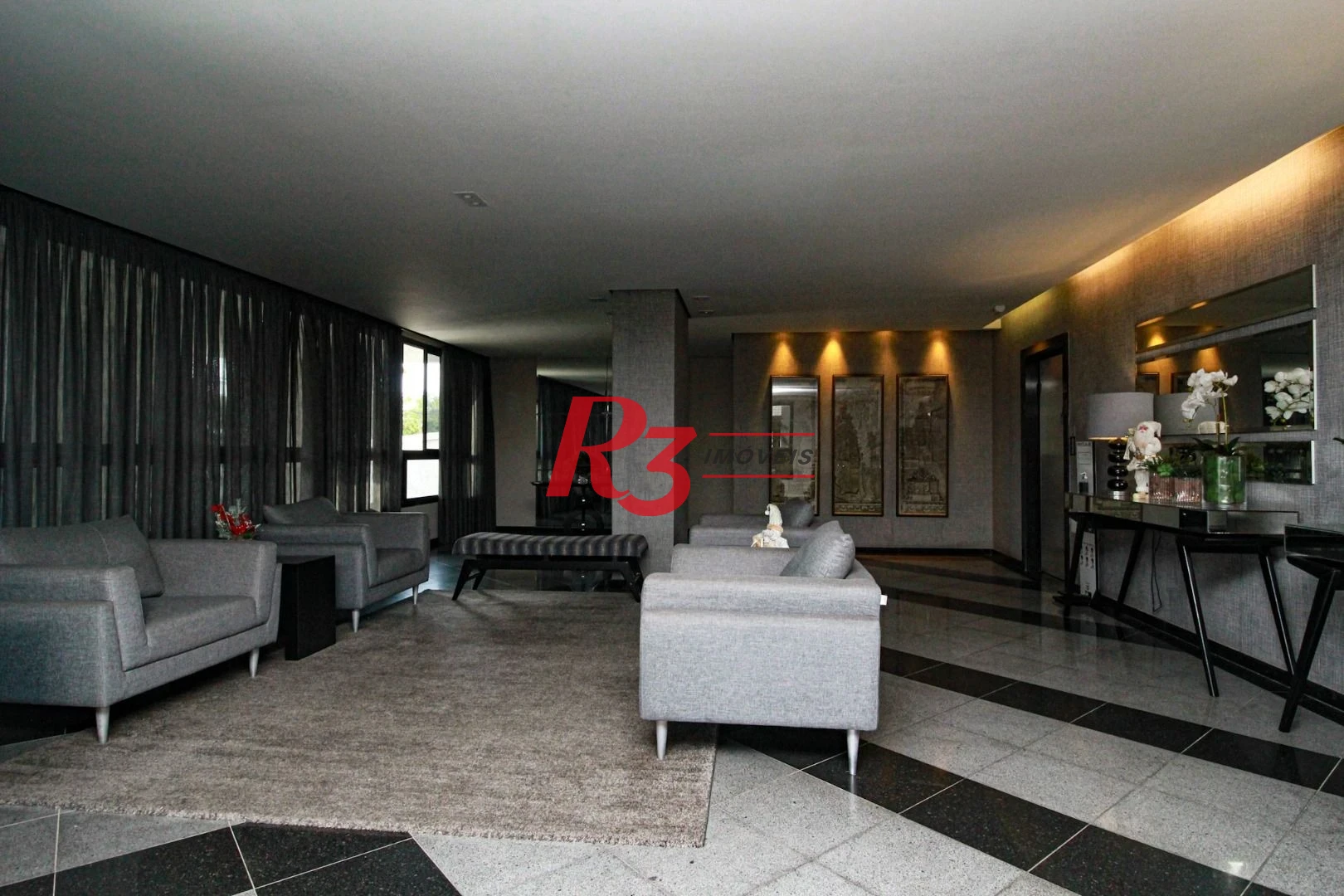 Apartamento à venda, 262 m² por R$ 4.800.000,00 - Aparecida - Santos/SP
