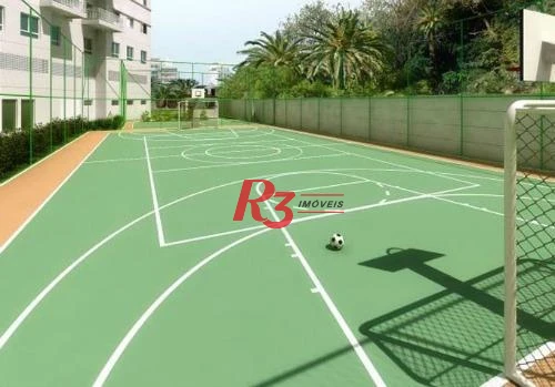 Apartamento com 2 dormitórios à venda, 64 m² por R$ 640.000,00 - Marapé - Santos/SP