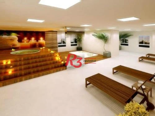 Apartamento com 2 dormitórios à venda, 64 m² por R$ 640.000,00 - Marapé - Santos/SP