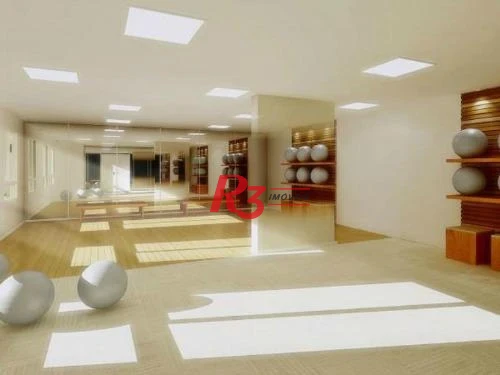 Apartamento com 2 dormitórios à venda, 64 m² por R$ 640.000,00 - Marapé - Santos/SP