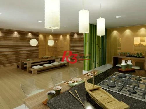 Apartamento com 2 dormitórios à venda, 64 m² por R$ 640.000,00 - Marapé - Santos/SP