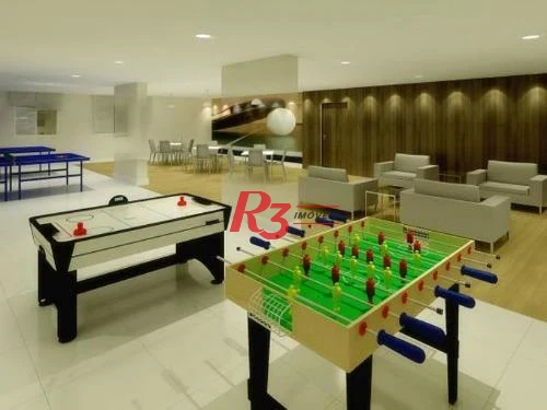 Apartamento com 2 dormitórios à venda, 64 m² por R$ 640.000,00 - Marapé - Santos/SP