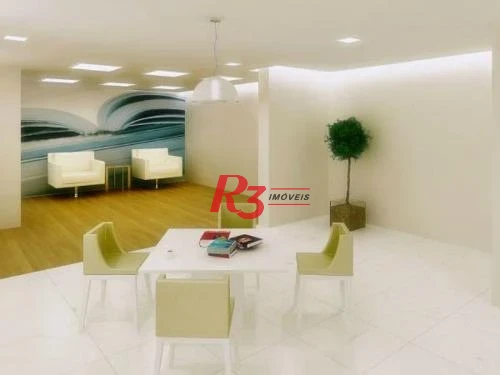 Apartamento com 2 dormitórios à venda, 64 m² por R$ 640.000,00 - Marapé - Santos/SP