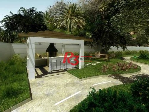 Apartamento com 2 dormitórios à venda, 64 m² por R$ 640.000,00 - Marapé - Santos/SP