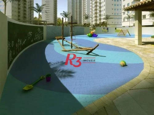 Apartamento com 2 dormitórios à venda, 64 m² por R$ 640.000,00 - Marapé - Santos/SP