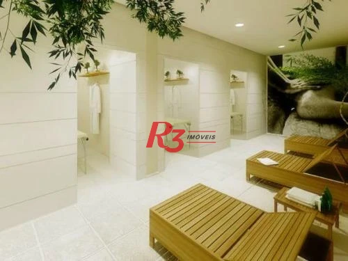 Apartamento com 2 dormitórios à venda, 64 m² por R$ 640.000,00 - Marapé - Santos/SP