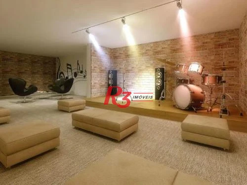 Apartamento com 2 dormitórios à venda, 64 m² por R$ 640.000,00 - Marapé - Santos/SP