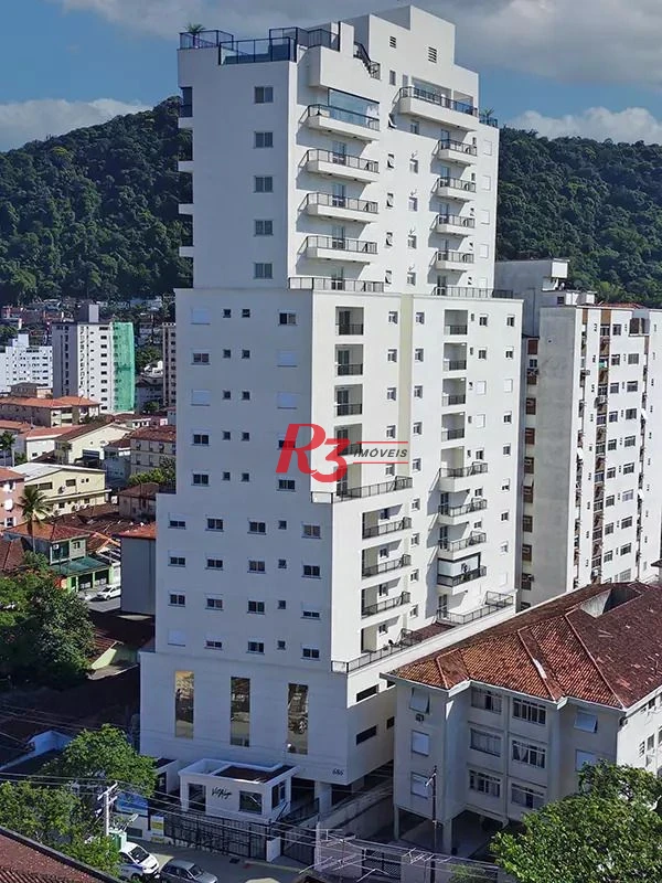 Apartamento com 2 dormitórios à venda, 78 m² por R$ 850.000,00 - Marapé - Santos/SP