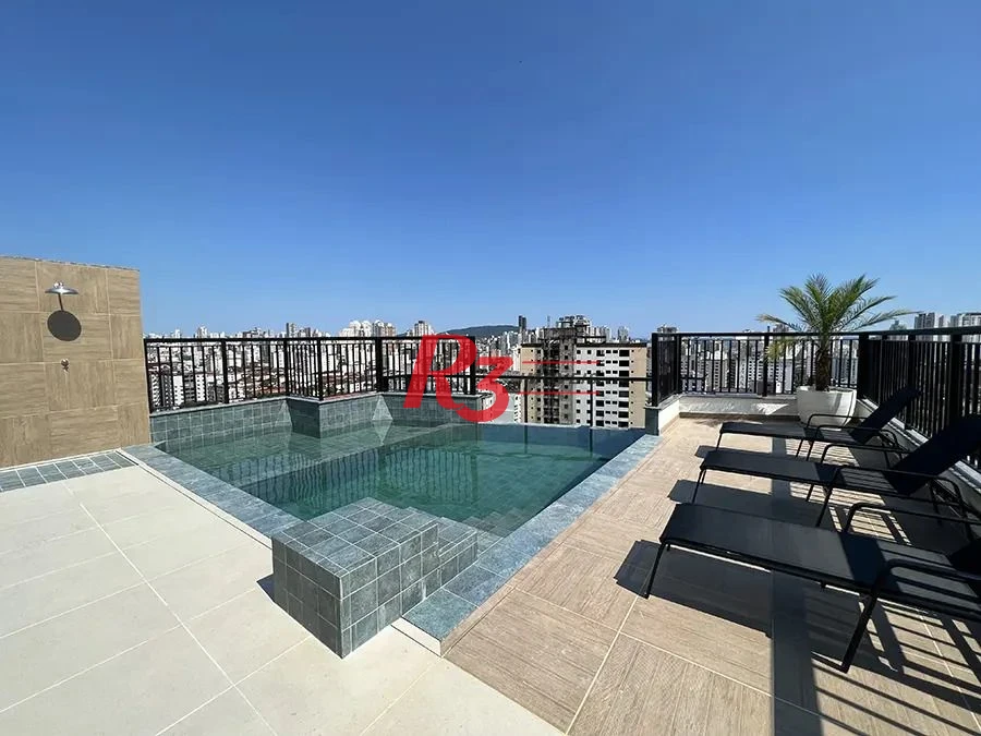 Apartamento com 2 dormitórios à venda, 78 m² por R$ 850.000,00 - Marapé - Santos/SP