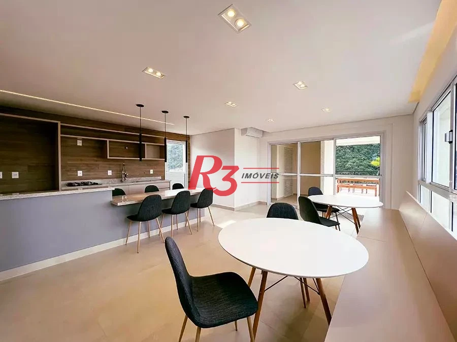 Apartamento com 2 dormitórios à venda, 78 m² por R$ 850.000,00 - Marapé - Santos/SP