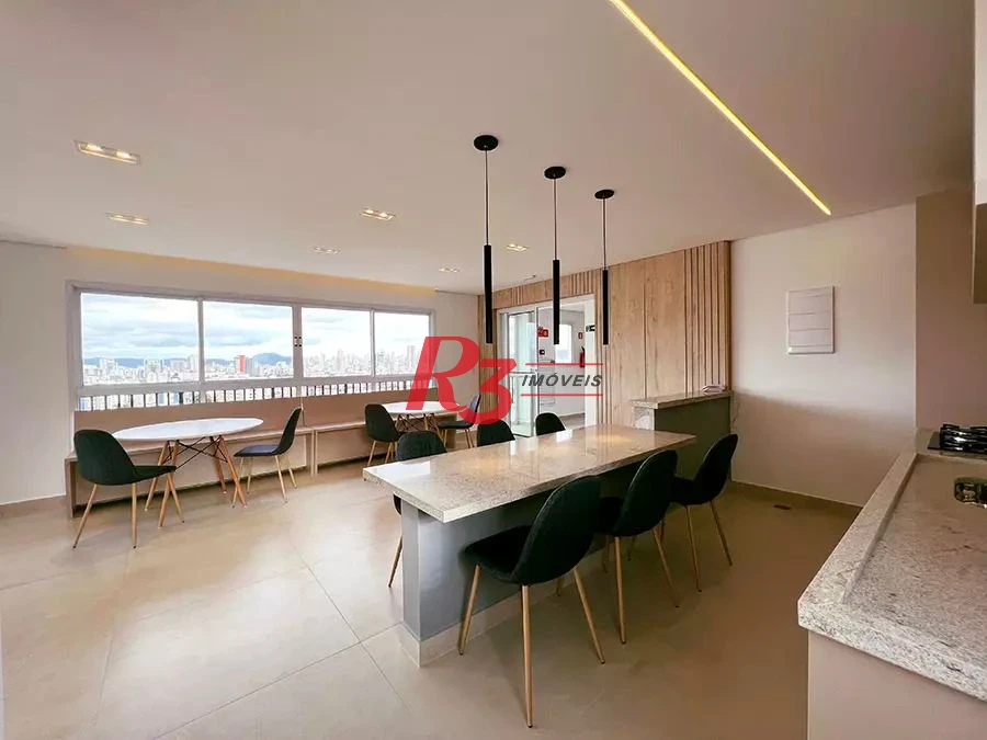 Apartamento com 2 dormitórios à venda, 78 m² por R$ 850.000,00 - Marapé - Santos/SP
