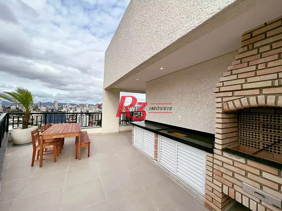 Apartamento com 2 dormitórios à venda, 78 m² por R$ 850.000,00 - Marapé - Santos/SP