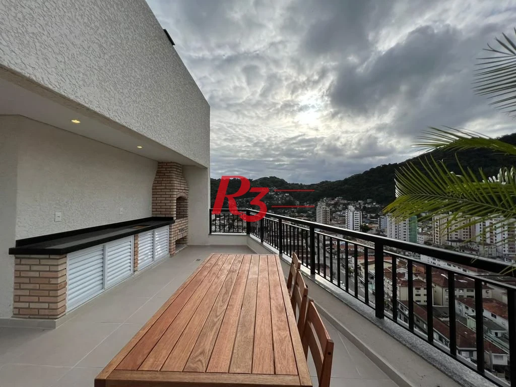Apartamento com 2 dormitórios à venda, 78 m² por R$ 850.000,00 - Marapé - Santos/SP