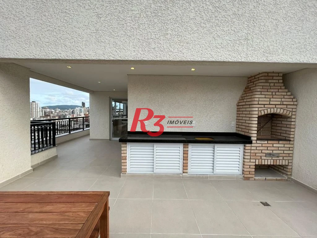 Apartamento com 2 dormitórios à venda, 78 m² por R$ 850.000,00 - Marapé - Santos/SP