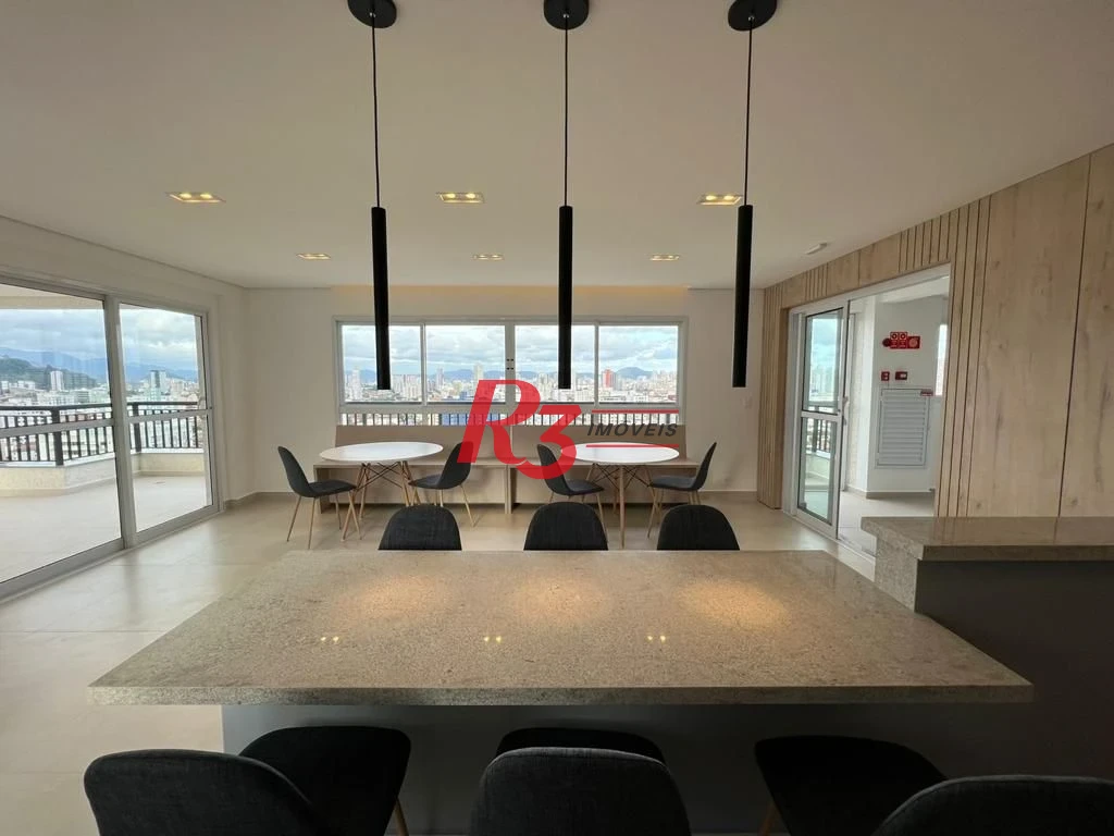 Apartamento com 2 dormitórios à venda, 78 m² por R$ 850.000,00 - Marapé - Santos/SP