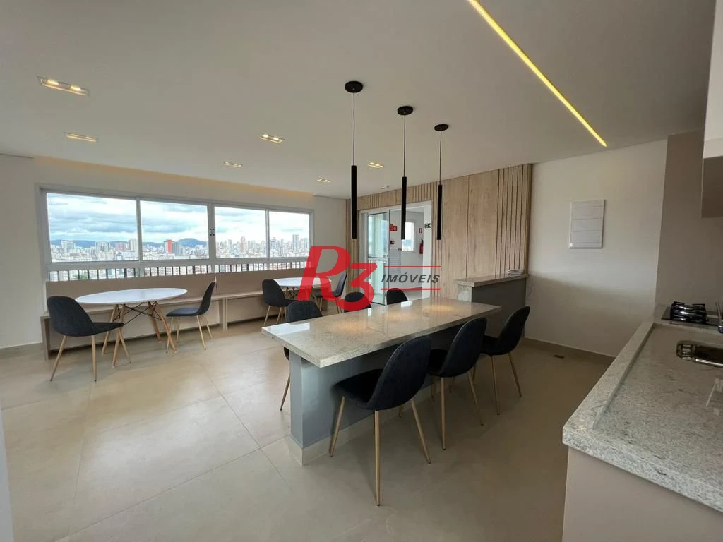 Apartamento com 2 dormitórios à venda, 78 m² por R$ 850.000,00 - Marapé - Santos/SP