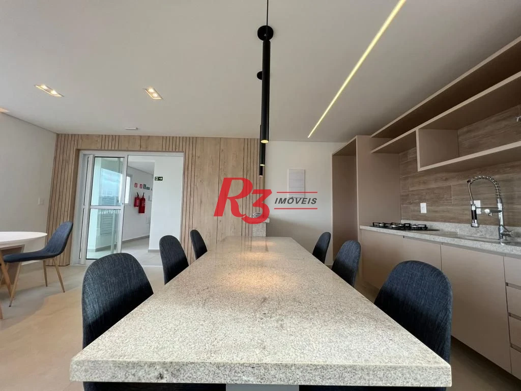 Apartamento com 2 dormitórios à venda, 78 m² por R$ 850.000,00 - Marapé - Santos/SP