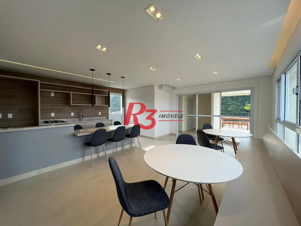 Apartamento com 2 dormitórios à venda, 78 m² por R$ 850.000,00 - Marapé - Santos/SP