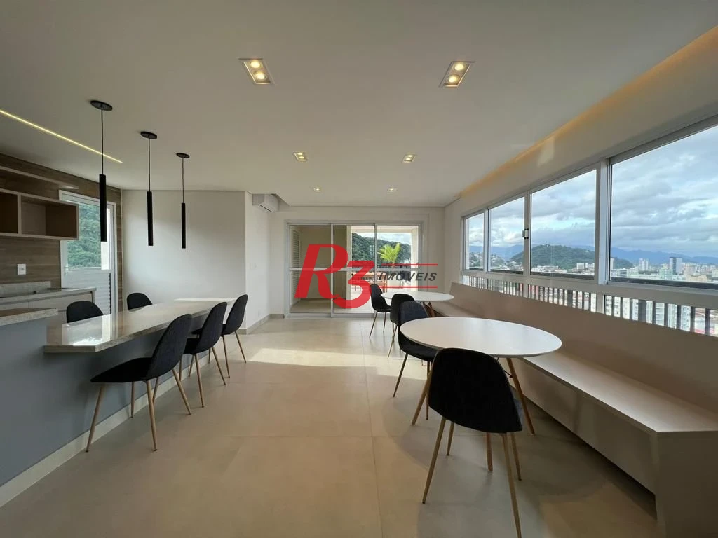 Apartamento com 2 dormitórios à venda, 78 m² por R$ 850.000,00 - Marapé - Santos/SP