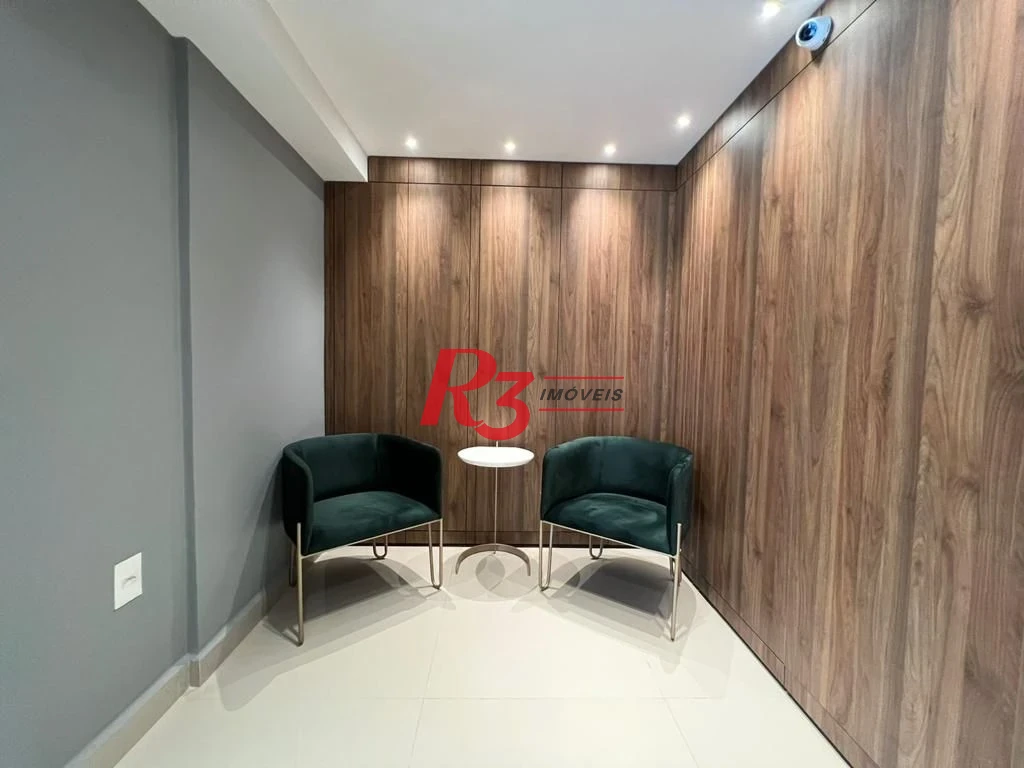 Apartamento com 2 dormitórios à venda, 78 m² por R$ 850.000,00 - Marapé - Santos/SP