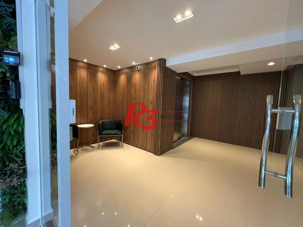 Apartamento com 2 dormitórios à venda, 78 m² por R$ 850.000,00 - Marapé - Santos/SP