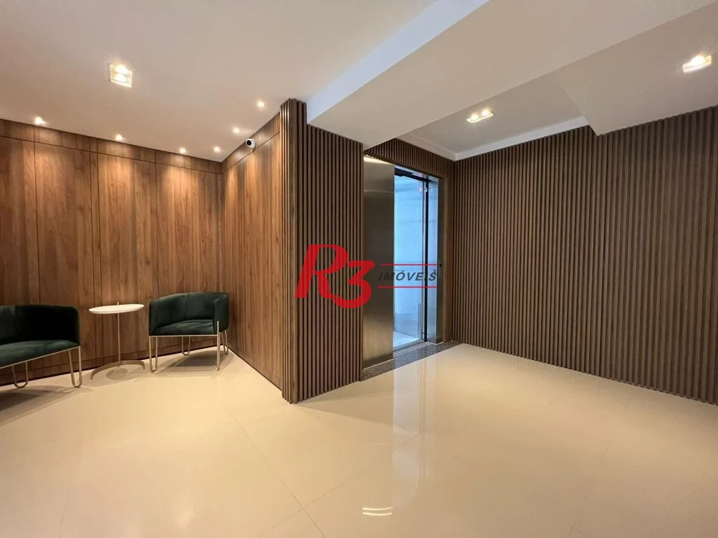 Apartamento com 2 dormitórios à venda, 78 m² por R$ 850.000,00 - Marapé - Santos/SP