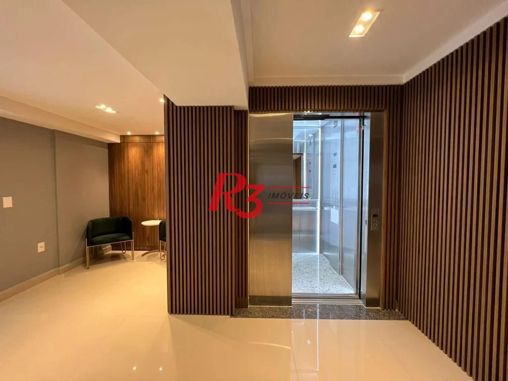 Apartamento com 2 dormitórios à venda, 78 m² por R$ 850.000,00 - Marapé - Santos/SP