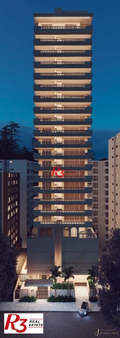 Apartamento à venda, 295 m² por R$ 5.490.000,00 - Ponta da Praia - Santos/SP