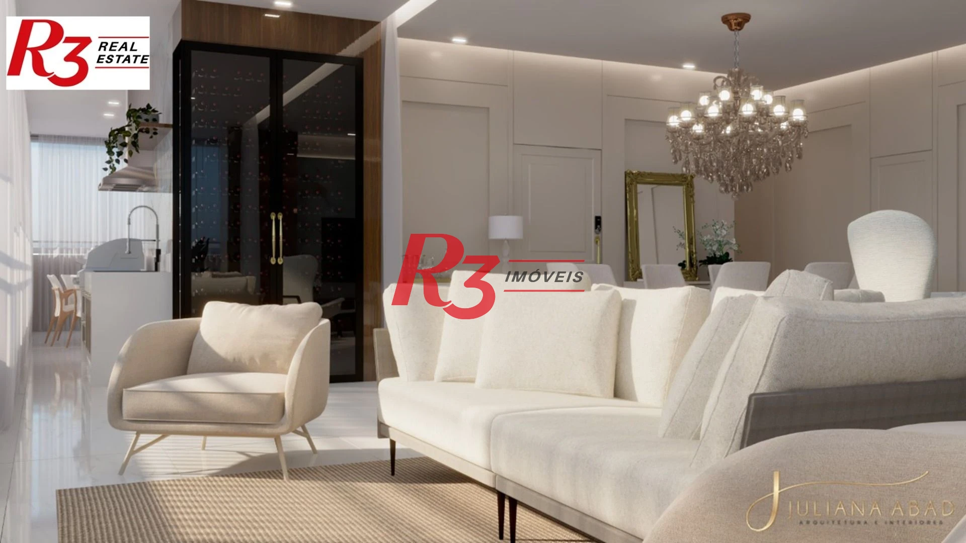 Apartamento à venda, 295 m² por R$ 5.490.000,00 - Ponta da Praia - Santos/SP