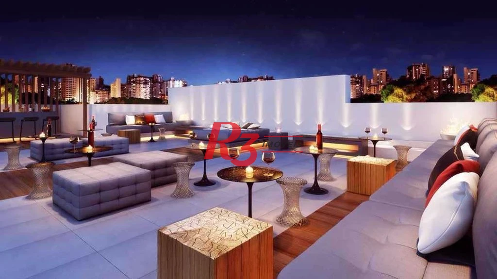 Apartamento à venda, 66 m² por R$ 850.000,00 - José Menino - Santos/SP