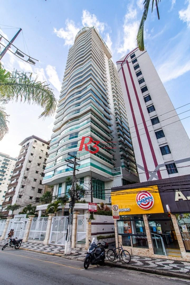 Apartamento com 4 dormitórios, 360 m² - venda ou aluguel - Gonzaga - Santos/SP