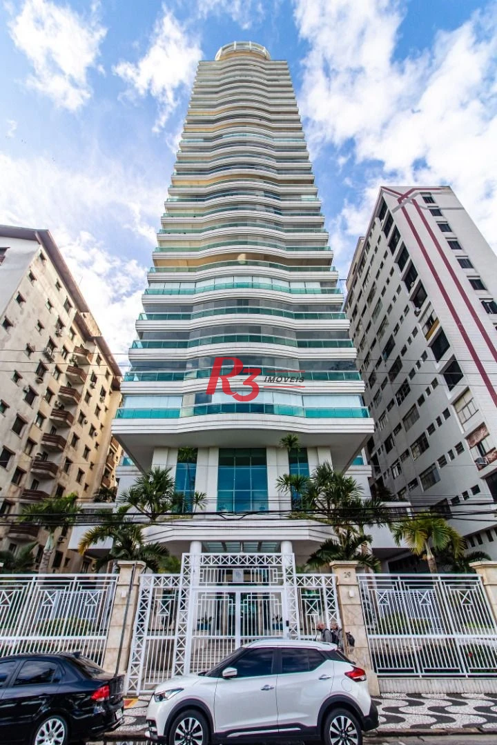 Apartamento com 4 dormitórios, 360 m² - venda ou aluguel - Gonzaga - Santos/SP