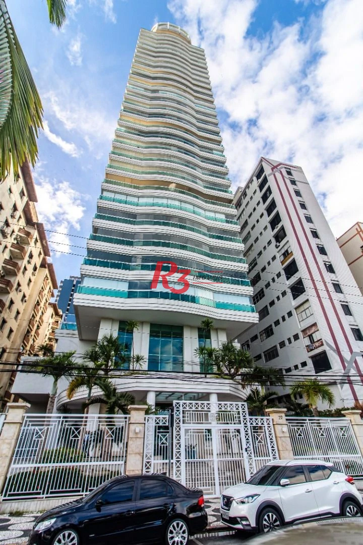 Apartamento com 4 dormitórios, 360 m² - venda ou aluguel - Gonzaga - Santos/SP