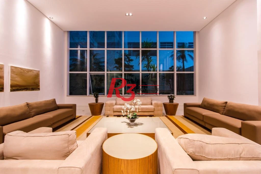 Apartamento com 4 dormitórios, 360 m² - venda ou aluguel - Gonzaga - Santos/SP