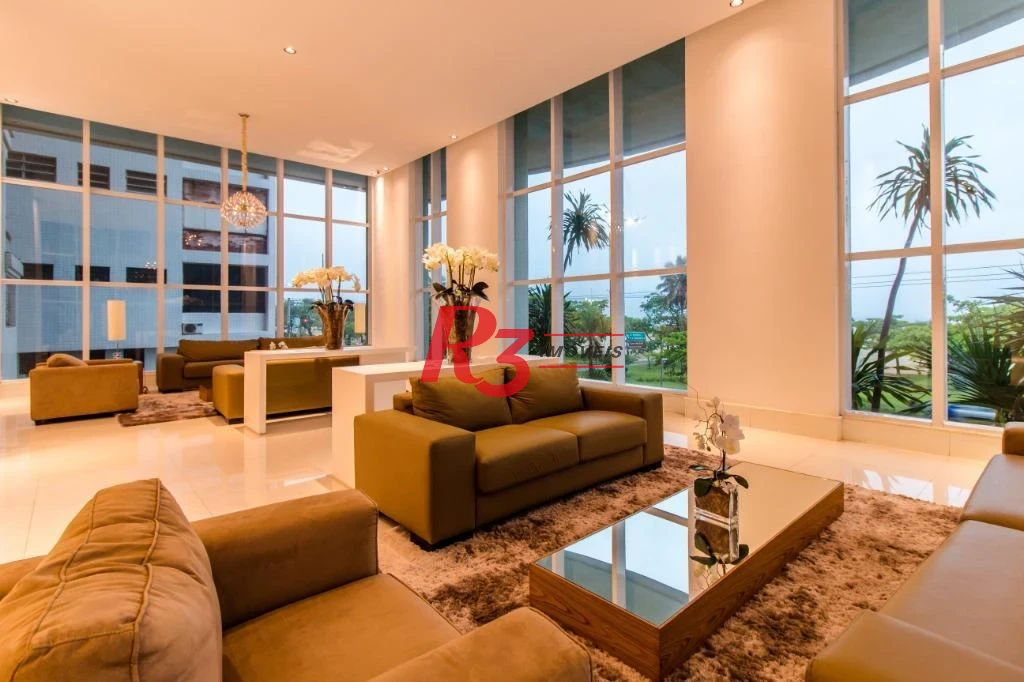Apartamento com 4 dormitórios, 360 m² - venda ou aluguel - Gonzaga - Santos/SP