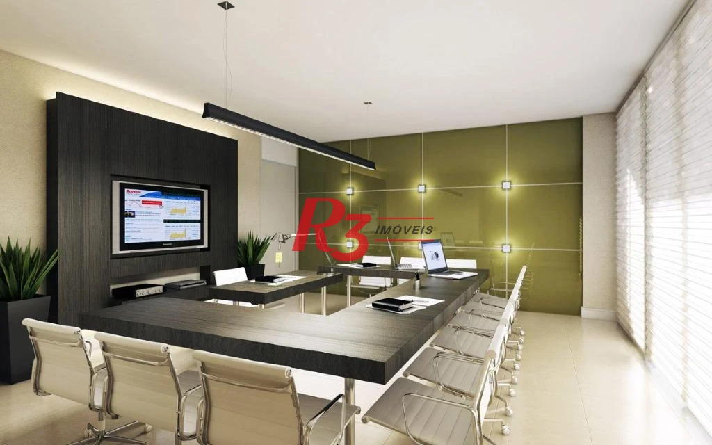 Sala à venda, 68 m² por R$ 595.000,00 - Encruzilhada - Santos/SP