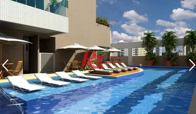 Apartamento com 4 dormitórios à venda, 228 m² por R$ 3.800.000,00 - Gonzaga - Santos/SP