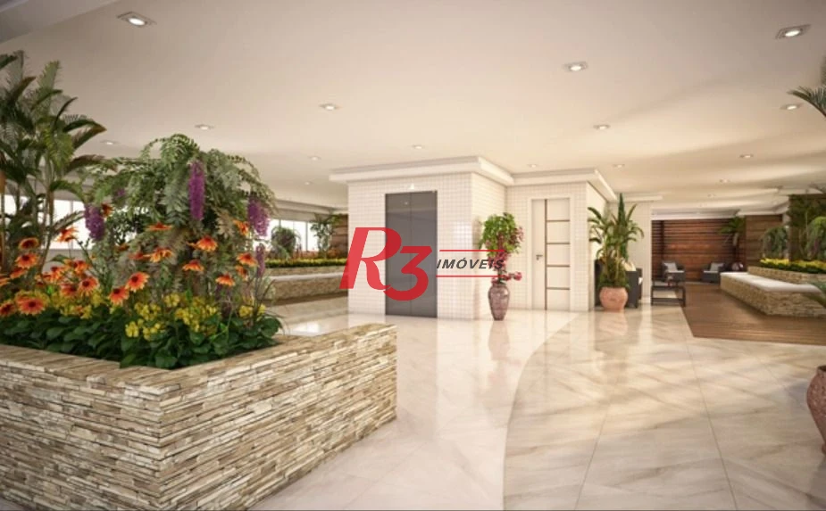 Apartamento Garden com 2 dormitórios à venda, 75 m² por R$ 692.000,00 - Boqueirão - Praia Grande/SP