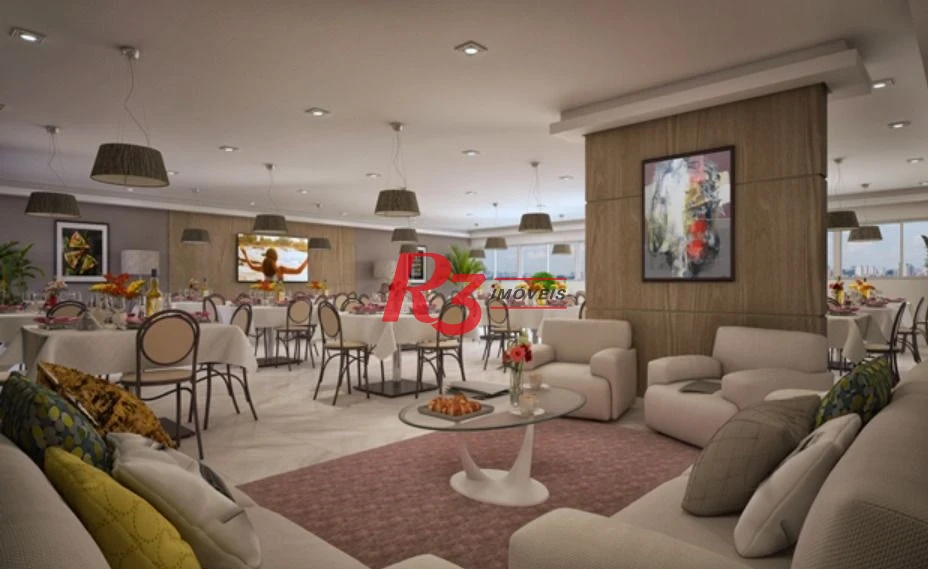Apartamento Garden com 2 dormitórios à venda, 75 m² por R$ 692.000,00 - Boqueirão - Praia Grande/SP