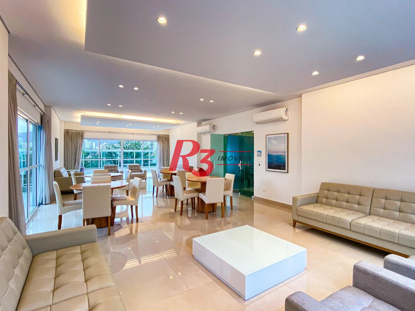 Apartamento com 2 dormitórios para alugar, 74 m² por R$ 7.000,00/mês - Gonzaga - Santos/SP