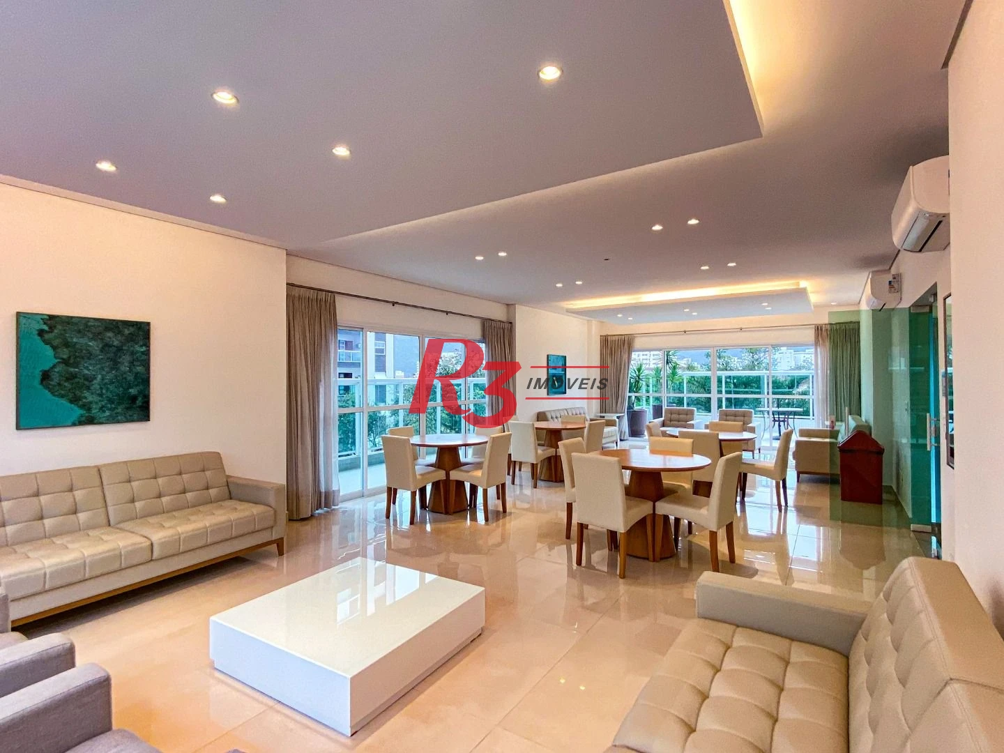Apartamento com 2 dormitórios para alugar, 74 m² por R$ 7.000,00/mês - Gonzaga - Santos/SP